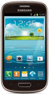 Samsung - Telefon Mobil Samsung Galaxy S III Mini i8190, Dual Core 1GHz, Android 4.1 Jelly Bean, Super AMOLED capacitive touchscreen 4", 8GB, Wi-Fi, 3G (Maro)
