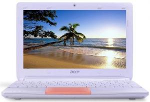 Acer - Promotie Laptop Aspire One Happy 2 AOHAPPY2-N57Cpp (Intel Atom N570, 10.1", 2GB, 320GB, Intel GMA 3150, Linpus, Roz)