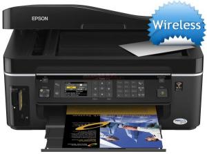 Epson - Promotie Multifunctionala Stylus SX600FW (Wireless) + CADOU