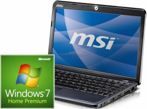 MSI - Laptop Wind12 U200-057EU (Windows 7 HP)