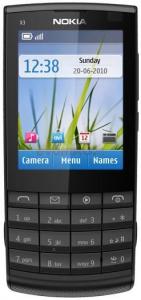 NOKIA - Telefon Mobil X3 Touch and Type (Metallic)