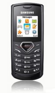 Samsung -  Telefon Mobil Samsung E1170 (Negru)