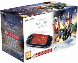 Sony - Promotie Consola PlayStation Portable (Neagra) + Joc Ben 10 Ultimate Alien: Cosmic Destruction