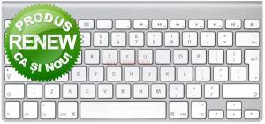 Apple - RENEW!  Tastatura Apple Wireless mc184z/b International English (Argintie)