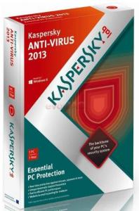 Kaspersky - Anti-Virus 2013 EMEA Edition&#44; pentru 1 calculator&#44; 1 an&#44; Reinnoire Electronica