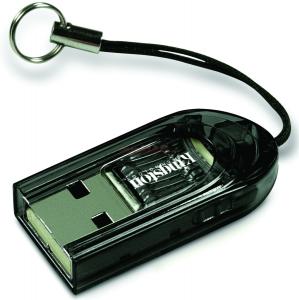 Kingston - Promotie! Cititor de carduri USB microSD, Negru