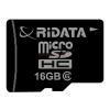 Ridata - card microsdhc 16gb (clasa 2) + 1 adaptor