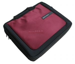 Serioux - Promotie Geanta Laptop black / red 15.4"