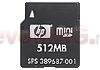 HP - Card miniSD 512Mb