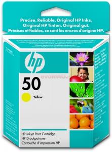 HP - Cartus cerneala HP 50 (Galben)