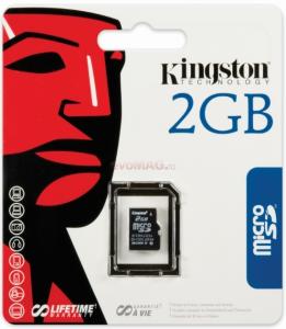 Kingston - Card Mobile&#44; MicroSD&#44; 2GB