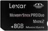 Lexar - card memory stick pro duo 8gb