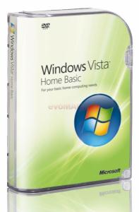 MicroSoft - Cel mai mic pret! Windows Vista Home Basic SP1 32-bit (Engleza)-20227