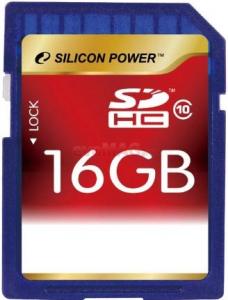Silicon Power - Card SDHC 16GB (Class 10)