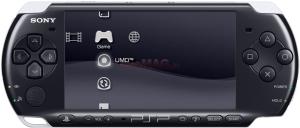 Sony - Consola PlayStation Portable (3004 / Piano Black) + MotorStorm: Arctic Edge (Racing) + Lanyard + Pouch + Strap