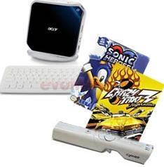 Acer - Sistem PC AspireRevo R3600 + Gaming Pack