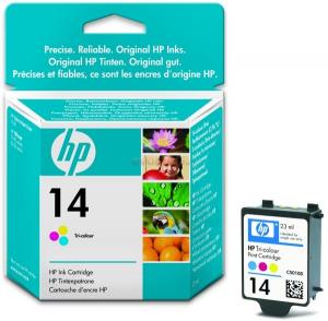 HP - Cartus cerneala HP  14 (Color)