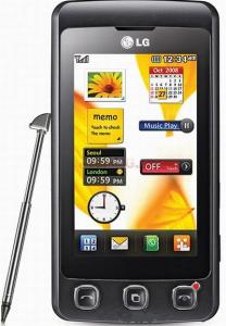 LG - Telefon Mobil KP500 Cookie  (Negru)