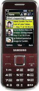 Samsung - Promotie Telefon Mobil C3530&#44; TFT 2.2&quot;&#44; 3.15MP&#44; 50MB (Rosu)