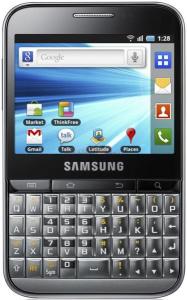 Samsung - Telefon Mobil B7510 Galaxy Pro, 800MHz, Android 2.2, TFT capacitive touchscreen 2.8", 3.15MP, 512MB (Argintiu)