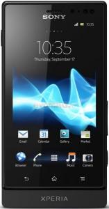 Sony -  Telefon Mobil Sony MT27i Xperia Sola, 1 GHz Dual-Core,  Android 2.3, TFT Capacitive touchscreen 3.7", 5MP, 8GB (Negru)