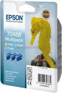 Epson - Cartuse cerneala T048B (Color - pachet 3 cartuse)