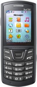 Samsung - Promotie Telefon Mobil E2152, TFT 2.0", 0.3MP (Dual SIM) (Negru)