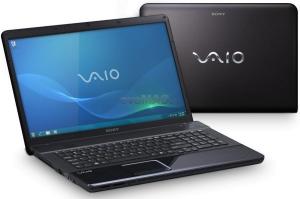 Sony VAIO -  Laptop VPCEH2D1E (Intel Core i3-2330M, 15.5", 4GB, 320GB, nVidia GeForce 410M@1GB, Gigabit LAN, BT, Win7 HP 64, Negru)