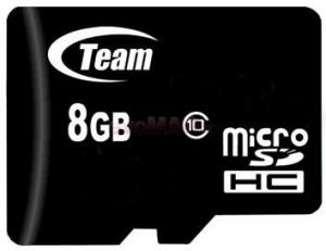 Team Group -  Card de memorie microSDHC 8GB Class 10