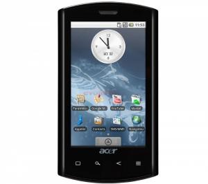 Acer - Lichidare PDA cu GPS S100 Liquid (Android Donut) (Negru)