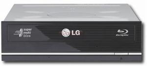 LG - Blu-Ray Writer BH08-LS20&#44; SATA&#44; Lightscribe&#44; Retail