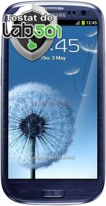 Samsung -  Telefon Mobil i9300 Galaxy S III, 1.4 GHz Quad-Core, Android 4.0.4, Super AMOLED capacitive touchscreen 4.8", 8MP, 16GB, 3G, compatibil microSim (Albastru)