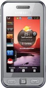 Samsung - Telefon Mobil S5230 Star (Metallic Silver)
