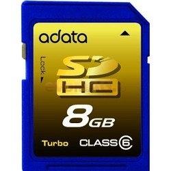 A-DATA - Card SDHC 8GB (Clasa 6)