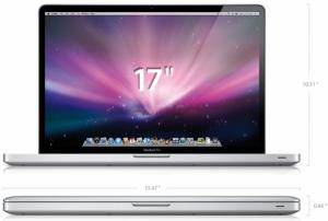 Apple - Laptop MacBook Pro 17" Aluminiu (mb604)-32410