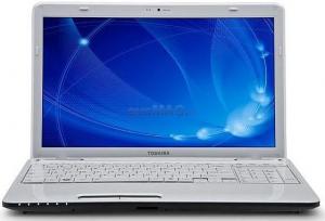 Toshiba - Laptop Satellite L655-1KP (Intel Core i3 380M, 15.6", 4GB, 320GB, ATI Radeon HD 5470 @ 512MB, Windows 7 Home Premium, culoare alba) + CADOU