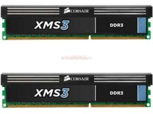 Corsair - Promotie Memorii  XMS3 DDR3&#44; 2x4GB&#44; 1600Mhz (Dual Channel)