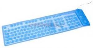 Gembird - Tastatura Gembird Flexibila KB-109FEL1-BL-US (Albastru)