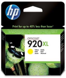 HP - Cel mai mic pret!      Cartus cerneala HP 920XL (Galben)