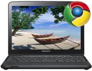 Samsung -   Laptop Chromebook XE500C21-H02US (Intel Atom N570, 12.1", 2GB, 16GB SSD, Video NM10 Onboard, 3G, Argintiu, Chrome OS)