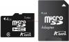 A-DATA - Card microSDHC 4GB (Clasa 6) + Adaptor SD