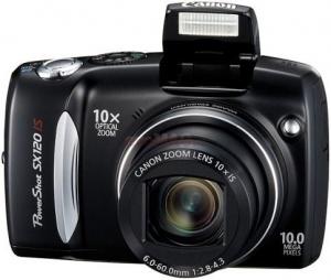 Canon - Promotie! Camera Foto PowerShot SX120 IS + CADOURI