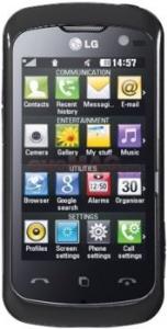LG - Telefon Mobil KM570 Arena 2, 5MP, TFT resistive touchscreen 3.0'', 4GB (Negru)