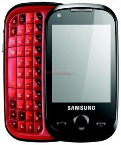 SAMSUNG - Promotie Telefon Mobil B5310 CORBY PRO (Rosu)