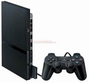 Sony - Consola PlayStation 2 Slim (Negru)