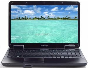 Acer - Promotie Laptop eMachines E725-453G50Mikk (Intel Pentium T4500, 15.6", 3GB, 500GB, Intel GMA 4500M, Linux, Negru) + CADOU