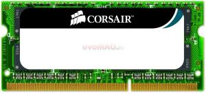 Corsair - Promotie cu stoc limitat!  Memorie So-DIMM Value Select DDR3, 1x4GB, 1066MHz (Compatibile Mac)