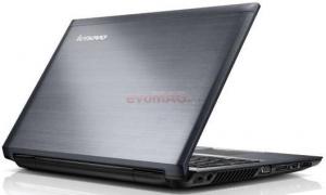 Lenovo - Cel mai mic pret! Laptop IdeaPad V570c (Intel Core i5-2430M, 15.6", 4GB, 500GB, Intel HD Graphics, Gigabit LAN, FPR)