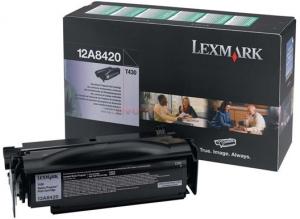 Lexmark - Toner Lexmark 12A8420 (Negru - program return)