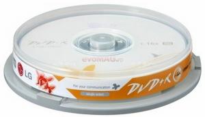 LG - Blank DVD+R, 4.7GB, 16x, 10 bucati (cititi mai jos)